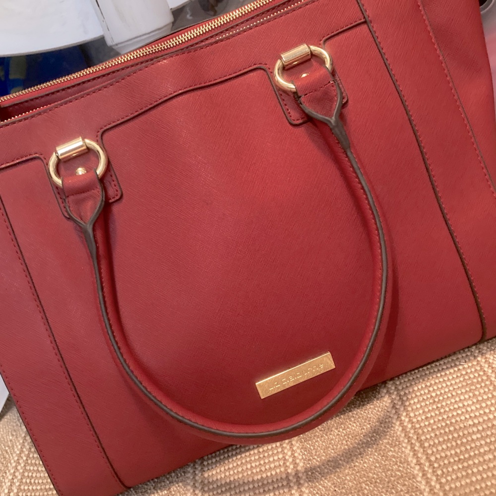 Liz Claiborne Red Tote Handbag